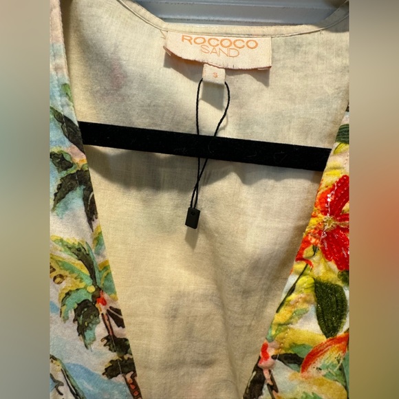 ROCO SANDS- ABSOLUTELY stunning Tropical Dress. Sz Small - Picture 5 of 11